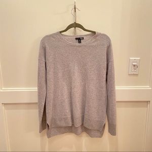 aqua cashmere crewneck